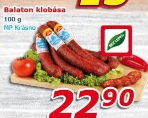 Klobása Balaton Krásno