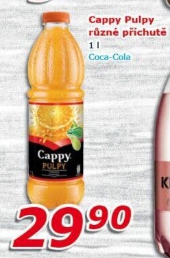 Nápoj Pulpy Cappy