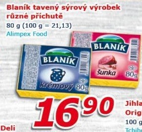 Sýr tavený Blaník