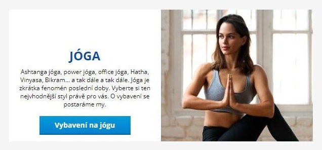 Vybavení na jógu