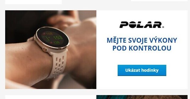 Sportovní hodinky Polar