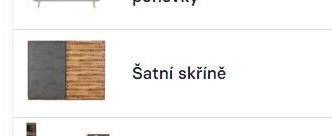 Šatní skříně