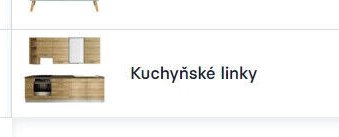 Kuchyňské linky