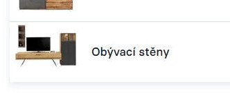 Obývací stěny