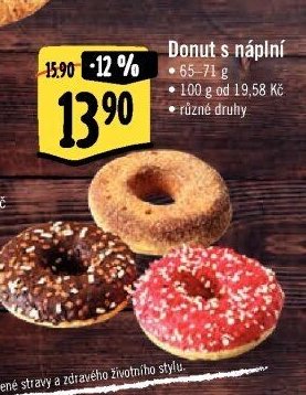 Donut s náplní