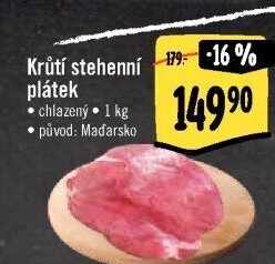 Krůtí stehenní plátek