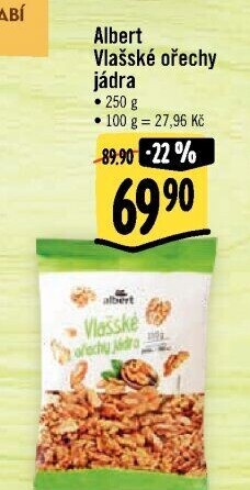 Ořechy vlašské Albert