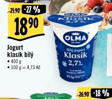 Jogurt klasik bílý