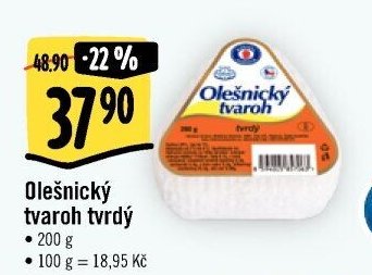 Olešnický tvaroh tvrdý