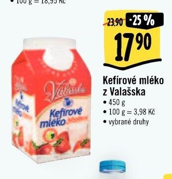 Kefírové mléko z Valašska