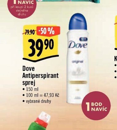 Dove Antiperspirant sprej