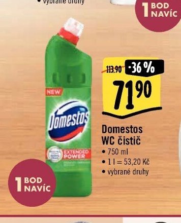 Domestos WC čistič