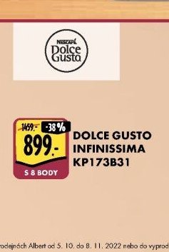 DOLCE GUSTO INFINISSIMA KP173B31