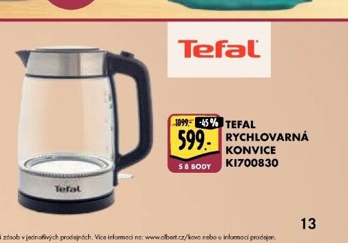 TEFAL RYCHLOVARNÁ KONVICE KI700830