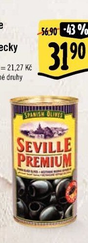 Seville Olivy bez pecky