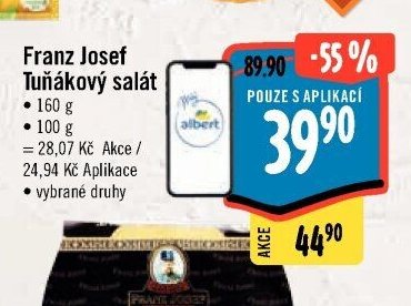 Franz Josef Tuňákový salát