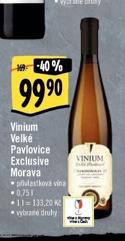 Vinium Velké Pavlovice Exclusive Morava