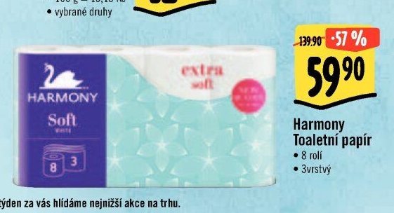 Harmony Toaletní papír