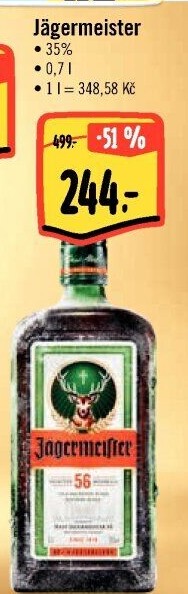 Bylinný likér Jägermeister