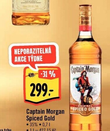 Captain Morgan Spiced Gold