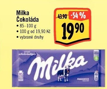 Čokoláda Milka