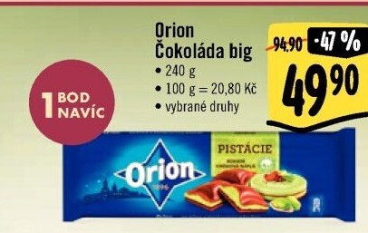 Čokoláda Orion