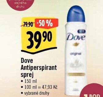 Deodorant sprej Dove