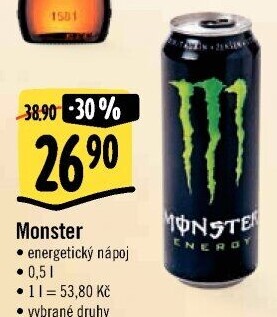 Energetický nápoj Monster Energy