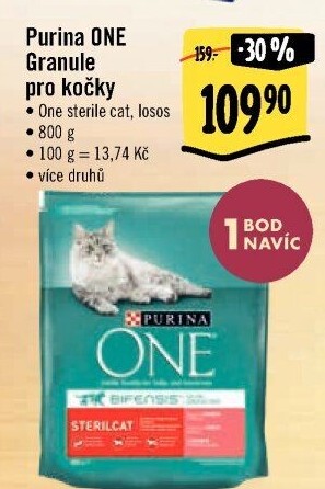 Granule pro kočky One Purina