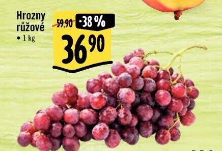 Hrozny růžové