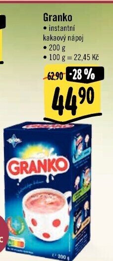 Instantní kakao Granko