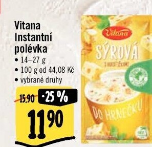Instantní polévky Vitana