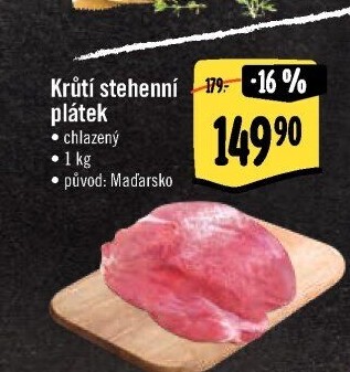 Krůtí stehenní plátek