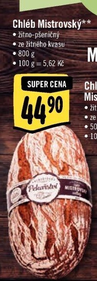 Mistrovský chléb Albert