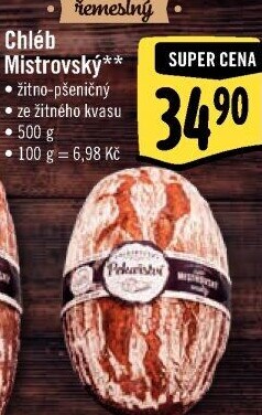 Mistrovský chléb Albert