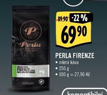 Mletá káva Firenze AH Perla