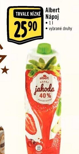 Nápoj ovocný Albert