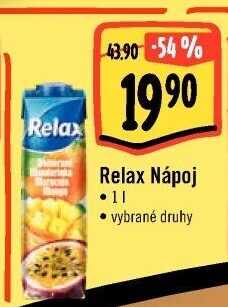 Nápoj ovocný Relax