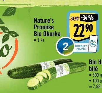 Okurka hadovka bio Nature'