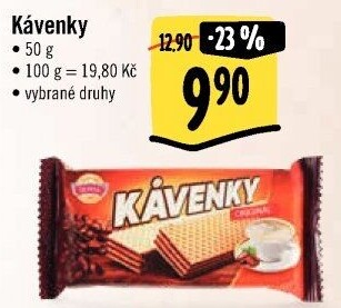 Oplatky Kávenky Sedita