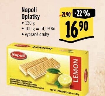 Oplatky Napoli Manner