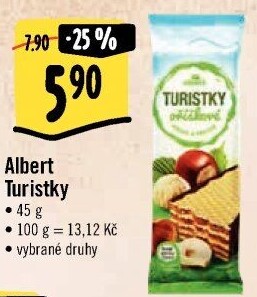Oplatky Turistky Albert