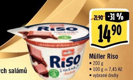 Rýže mléčná Riso Müller