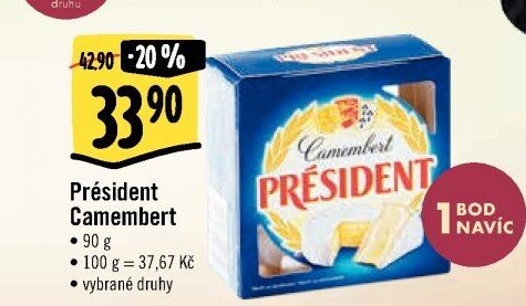 Sýr Camembert Président