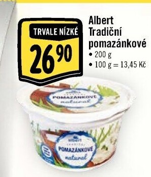 Tradiční pomazánkové Albert