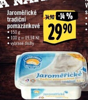 Tradiční pomazánkové Jaroměřické