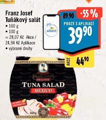 Tuňákový salát Exclusive Franz Josef Kaiser