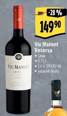 Vína Reserva Viu Manent