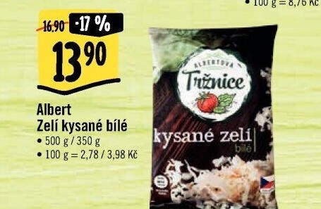 Zelí bílé kysanéAlbert