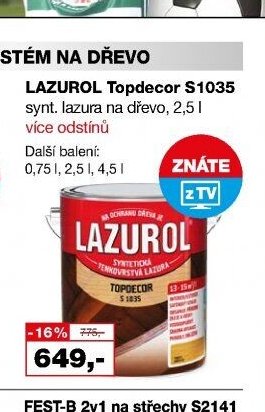 LAZUROL Topdecor S1035
